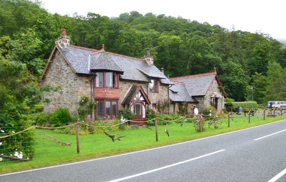 mooi landelijk huis in schotland